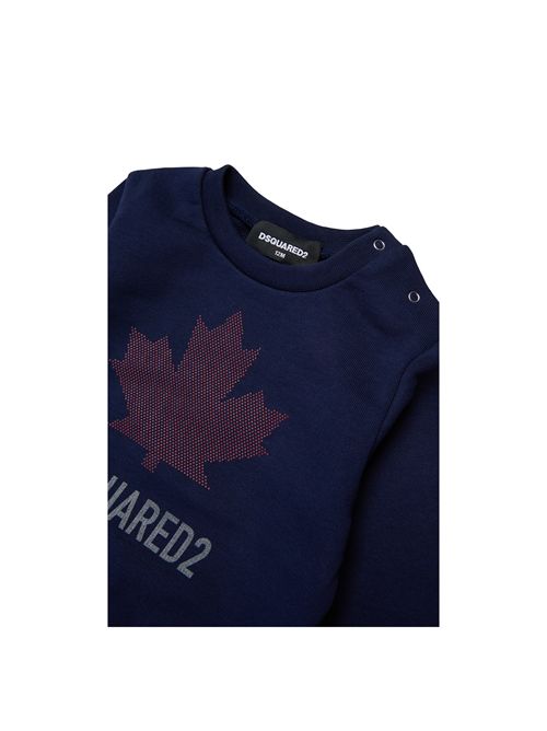 Felpa, unisex, logata. DSQUARED2 | DQ3503 D0AJ6DQ864